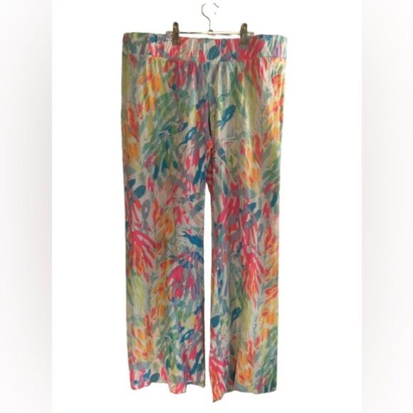 Lilly Pulitzer Multicolor Printed Pants - Picture 3 of 8